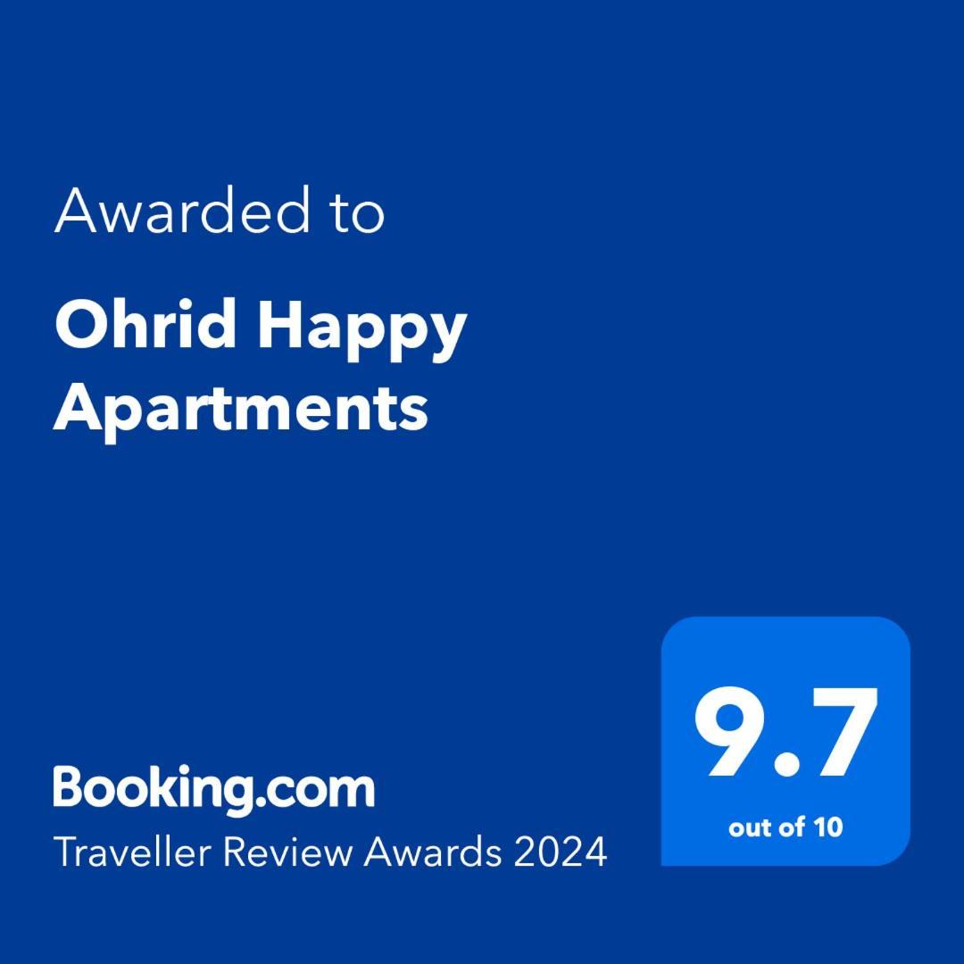 Ohrid Happy Apartments מראה חיצוני תמונה